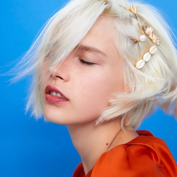 • NEW • 🐚 Shell Barette Set 🐚 • - Picture 7 of 8